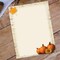 Great Papers! Pumpkin Sunflower Fall Letterhead, Invitations and Announcements, Printer Friendly, 8.5"x11", 80 Pack